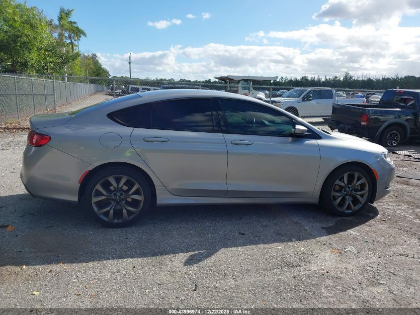 2015 Chrysler 200 S VIN: 1C3CCCBG4FN573015 Lot: 43996974