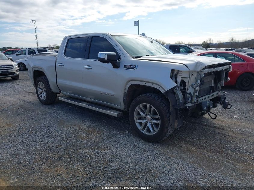2019 GMC Sierra 1500 Slt VIN: 3GTU9DEL5KG124278 Lot: 43996982