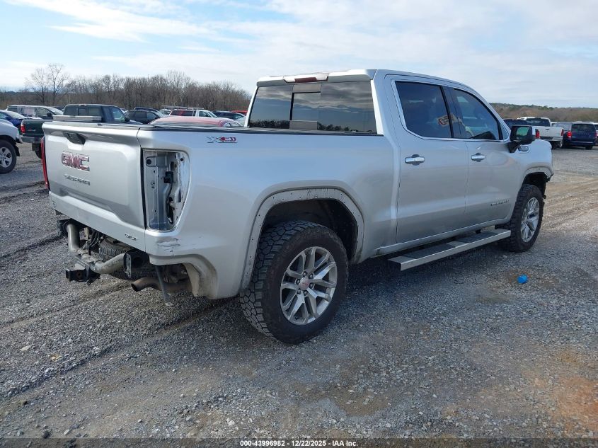 2019 GMC Sierra 1500 Slt VIN: 3GTU9DEL5KG124278 Lot: 43996982