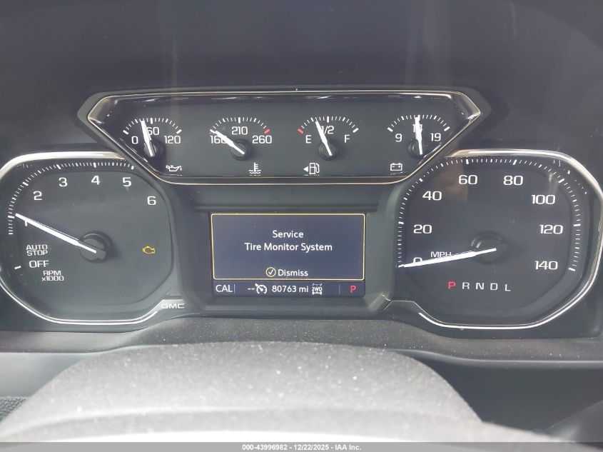 2019 GMC Sierra 1500 Slt VIN: 3GTU9DEL5KG124278 Lot: 43996982