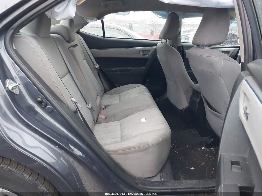 2016 Toyota Corolla Le VIN: 5YFBURHE4GP482277 Lot: 43997014