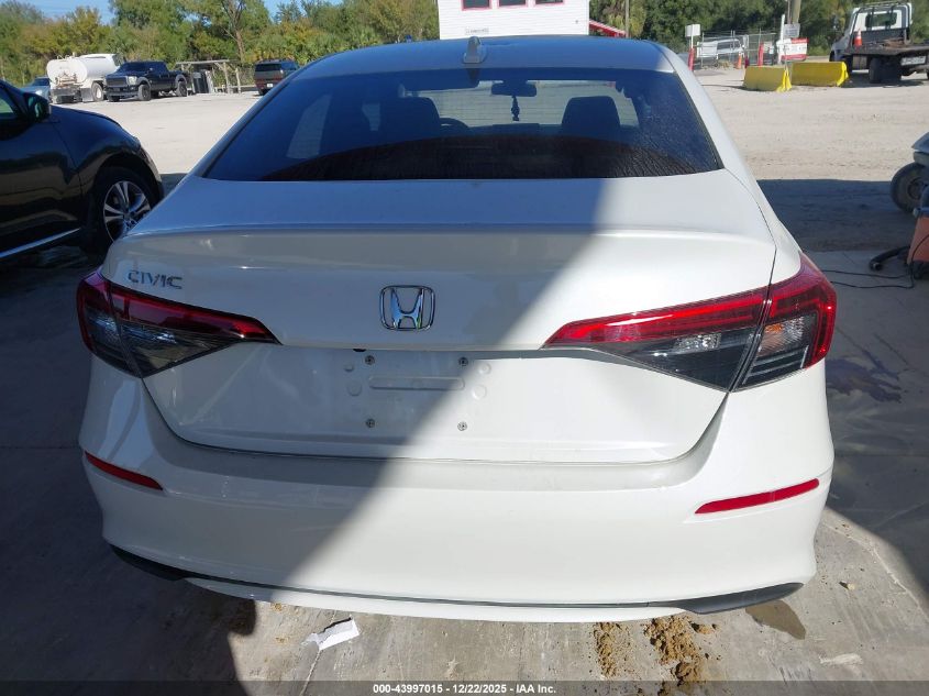 2022 Honda Civic Ex VIN: 2HGFE1F7XNH312370 Lot: 43997015