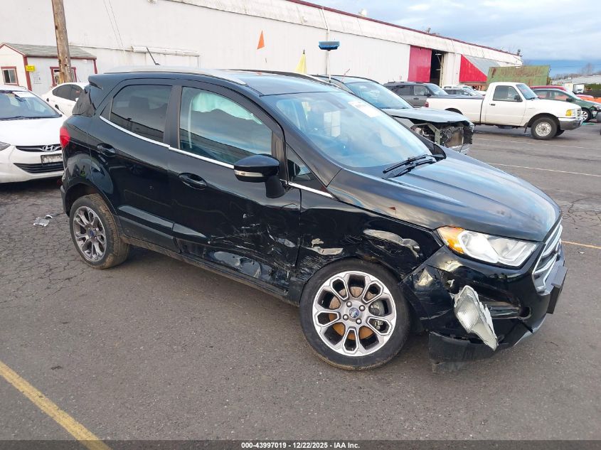 2020 Ford Ecosport Titanium VIN: MAJ6S3KL8LC362521 Lot: 43997019