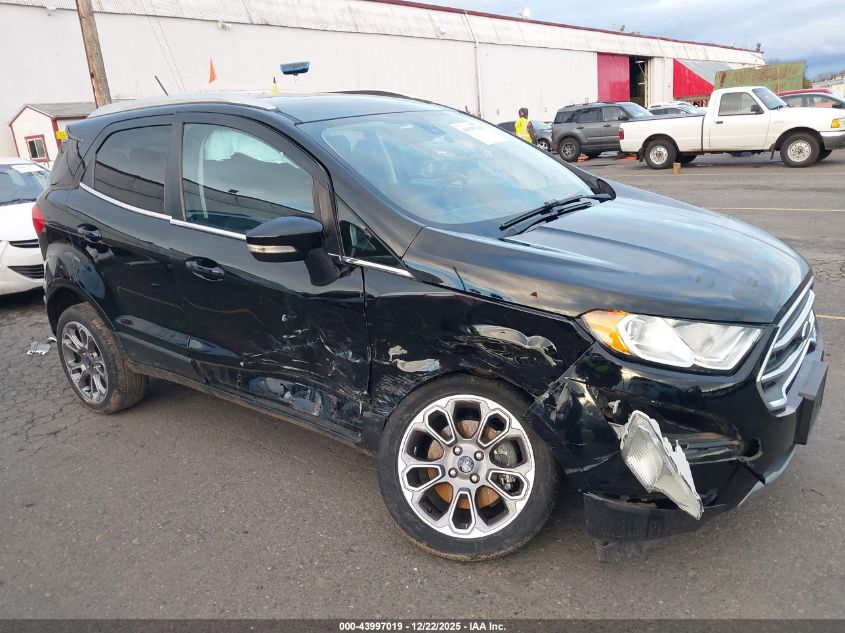 2020 Ford Ecosport Titanium VIN: MAJ6S3KL8LC362521 Lot: 43997019