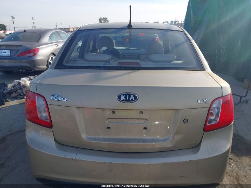 2010 Kia Rio Lx VIN: KNADH4A30A6673182 Lot: 43997020