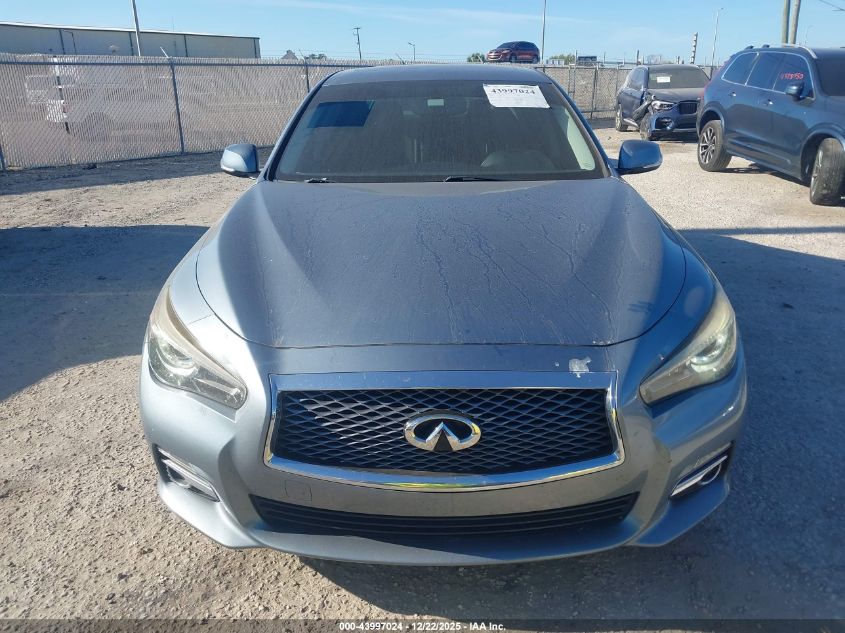2014 Infiniti Q50 Premium/Sport VIN: JN1BV7AP0EM679561 Lot: 43997024