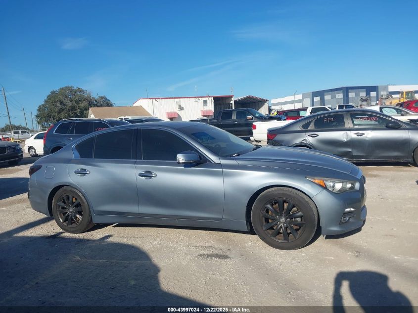 2014 Infiniti Q50 Premium/Sport VIN: JN1BV7AP0EM679561 Lot: 43997024