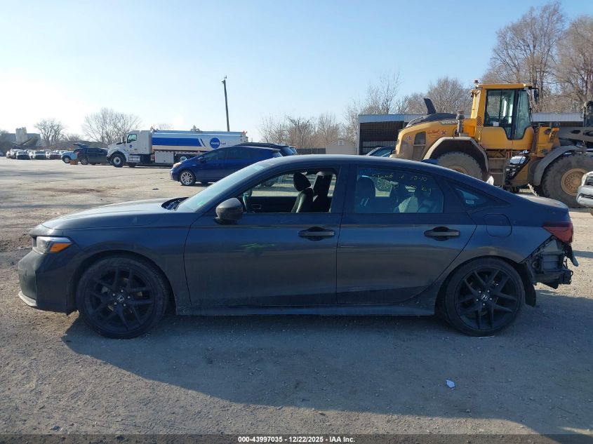 2025 Honda Civic Sport VIN: 2HGFE2F52SH558684 Lot: 43997035