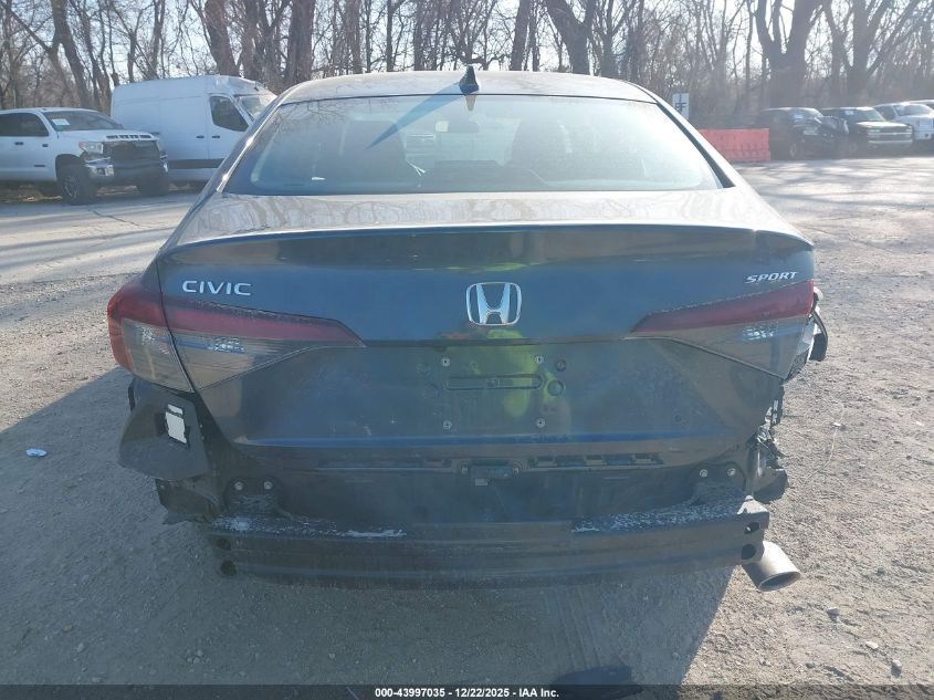 2025 Honda Civic Sport VIN: 2HGFE2F52SH558684 Lot: 43997035