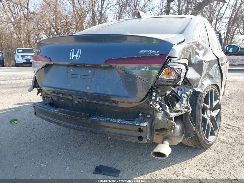 2025 Honda Civic Sport VIN: 2HGFE2F52SH558684 Lot: 43997035