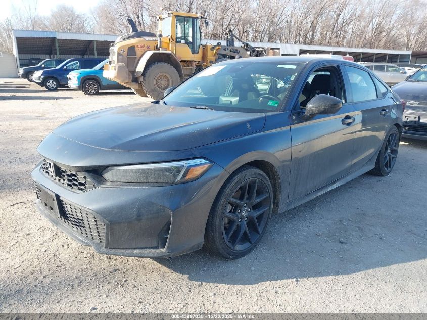 2025 Honda Civic Sport VIN: 2HGFE2F52SH558684 Lot: 43997035