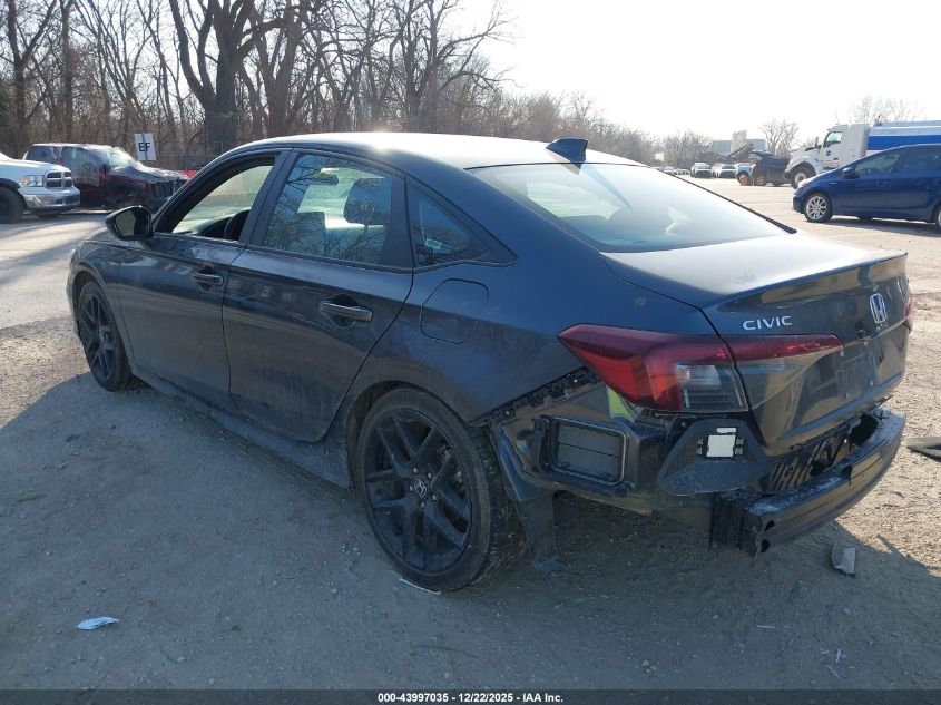 2025 Honda Civic Sport VIN: 2HGFE2F52SH558684 Lot: 43997035