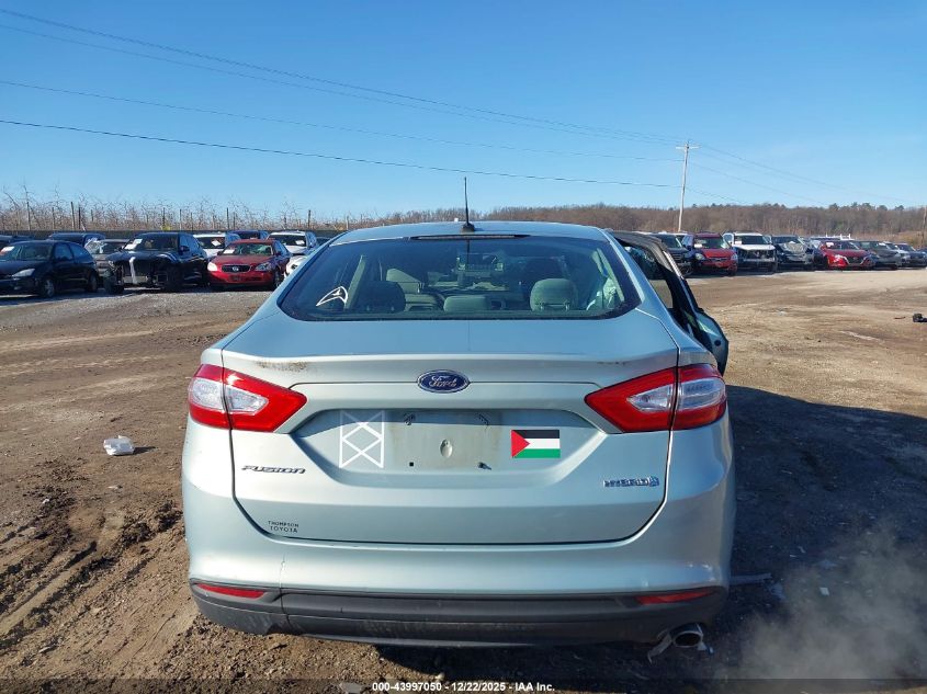 2014 Ford Fusion Hybrid S VIN: 3FA6P0UU8ER181803 Lot: 43997050