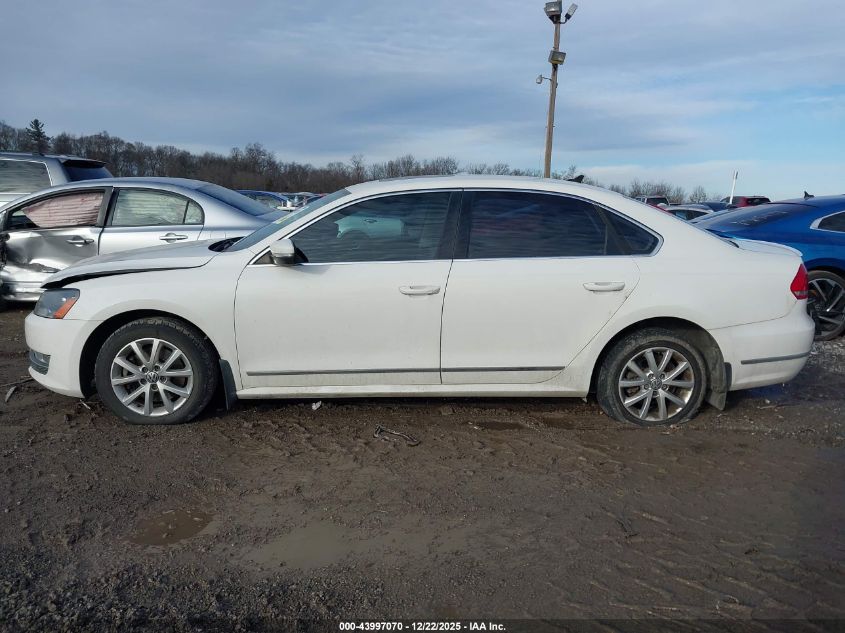 2013 Volkswagen Passat 2.0L Tdi Sel Premium VIN: 1VWCN7A30DC079624 Lot: 43997070