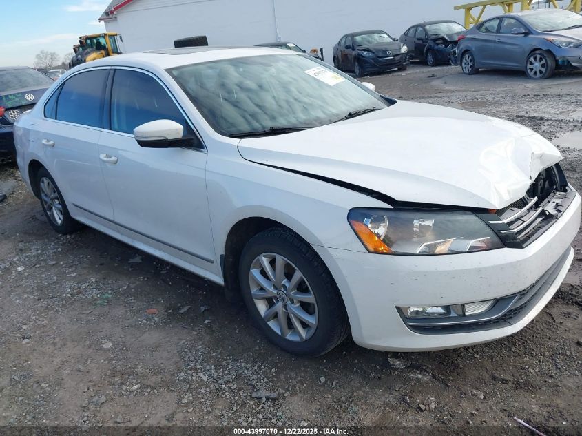 2013 Volkswagen Passat 2.0L Tdi Sel Premium VIN: 1VWCN7A30DC079624 Lot: 43997070
