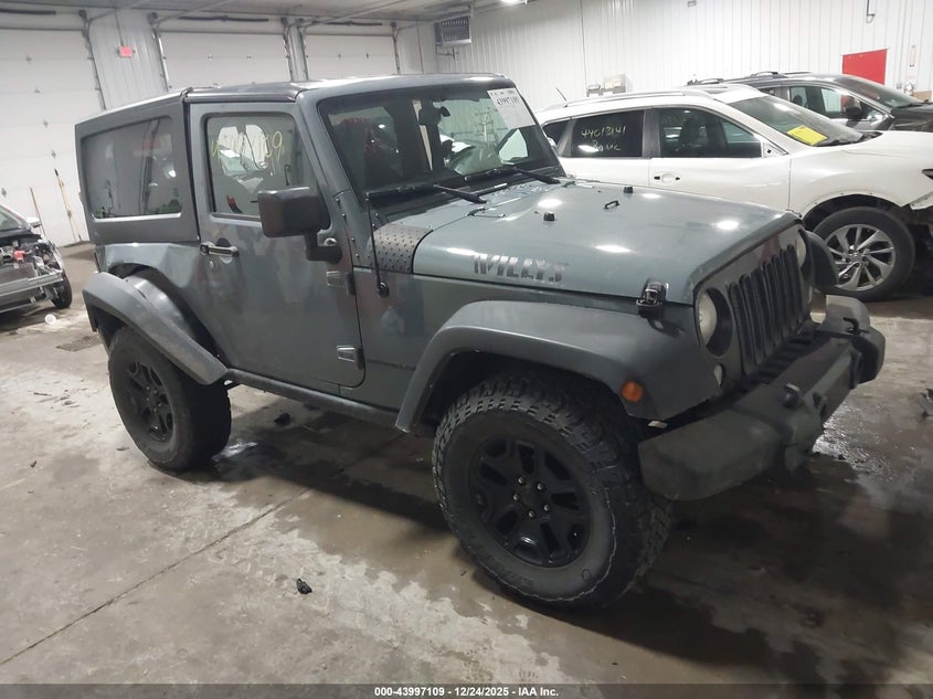 1C4AJWAG2FL718706 2015 Jeep Wrangler Willys Wheeler auction photo 1