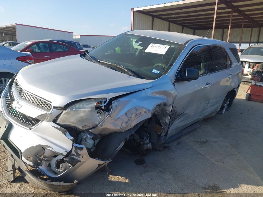 2013 Chevrolet Equinox Ls VIN: 2GNALBEK2D1110499 Lot: 43997114