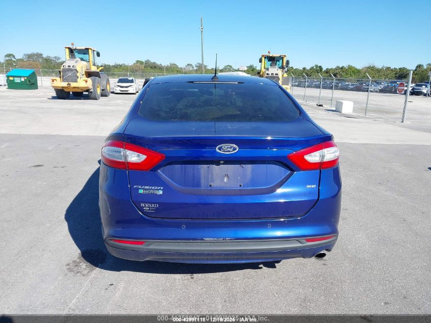 2016 Ford Fusion Energi Se Luxury VIN: 3FA6P0PU0GR381153 Lot: 43997118