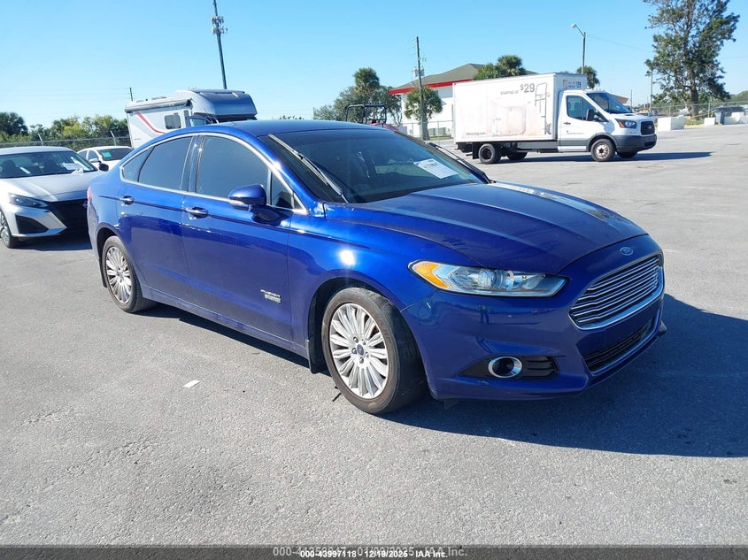 2016 Ford Fusion Energi Se Luxury