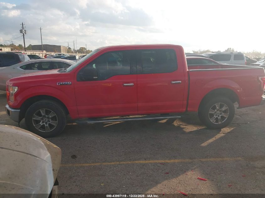 2015 Ford F-150 Xlt VIN: 1FTEW1CF9FKD15922 Lot: 43997119