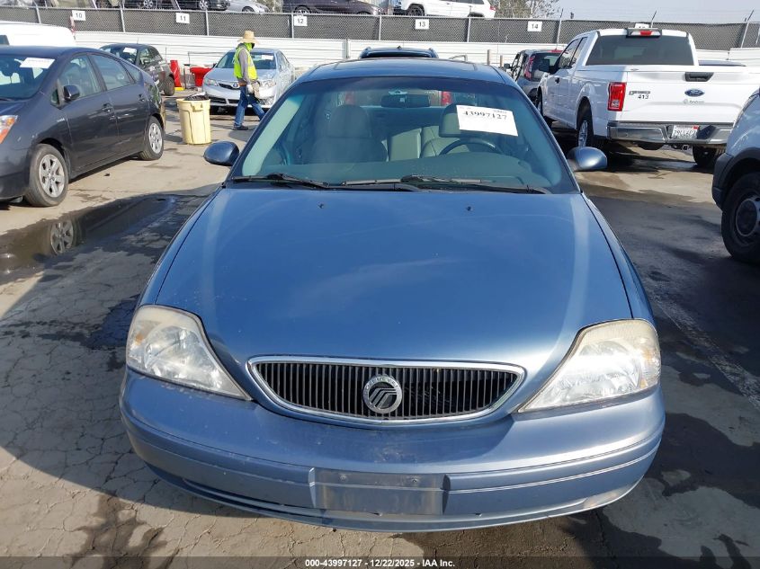 2000 Mercury Sable Ls Premium VIN: 1MEFM55S9YG611099 Lot: 43997127