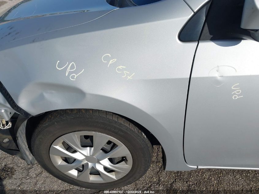 2015 Toyota Corolla L VIN: 2T1BURHE7FC248584 Lot: 43997137