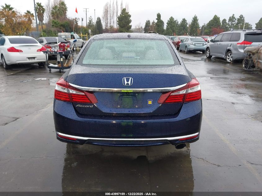 2016 Honda Accord Ex VIN: 1HGCR2F77GA106051 Lot: 43997159