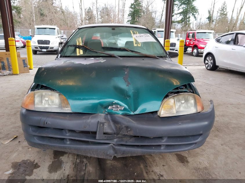 1998 Chevrolet Metro VIN: 2C1MR2267W6714161 Lot: 43997166