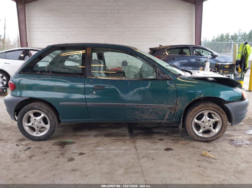 1998 Chevrolet Metro VIN: 2C1MR2267W6714161 Lot: 43997166