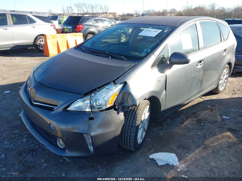 2013 Toyota Prius V Five VIN: JTDZN3EUXD3242028 Lot: 43997204
