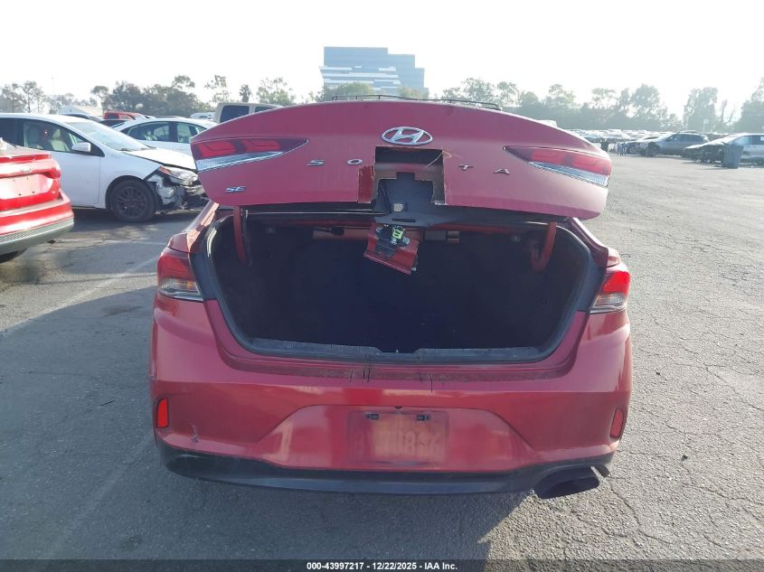 2018 Hyundai Sonata Se VIN: 5NPE24AF7JH607026 Lot: 43997217