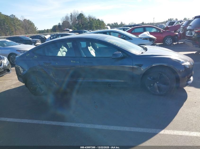2023 Tesla Model 3 Rear-Wheel Drive VIN: 5YJ3E1EA3PF422698 Lot: 43997269