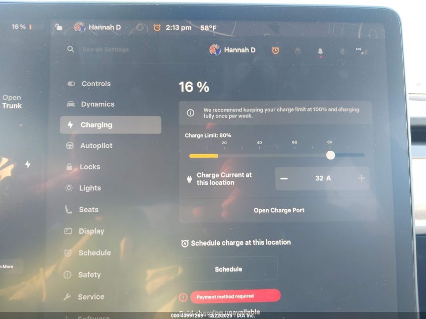 2023 Tesla Model 3 Rear-Wheel Drive VIN: 5YJ3E1EA3PF422698 Lot: 43997269