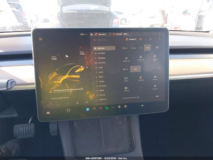 2023 Tesla Model 3 Rear-Wheel Drive VIN: 5YJ3E1EA3PF422698 Lot: 43997269