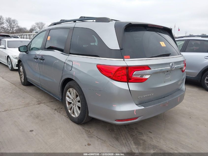2018 Honda Odyssey Lx VIN: 5FNRL6H22JB037139 Lot: 43997330