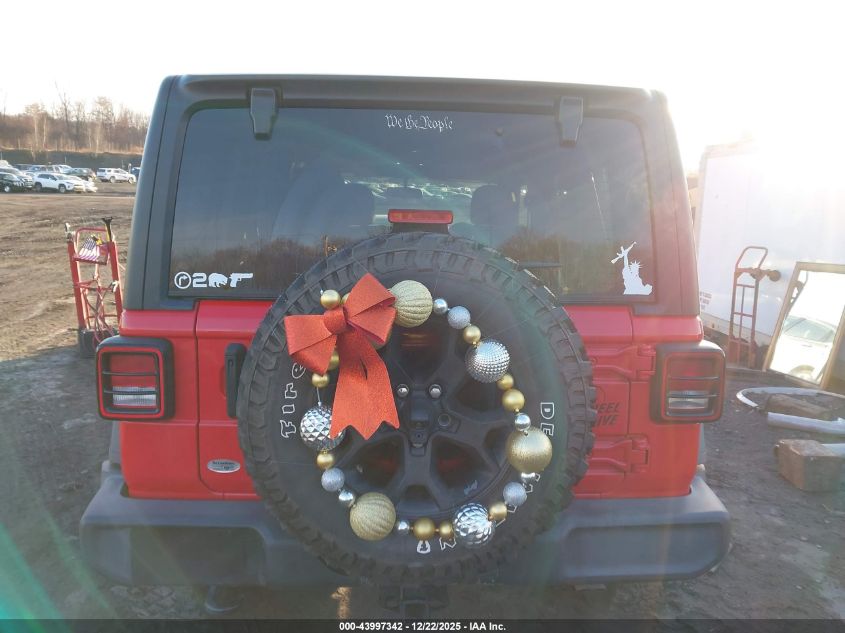 2022 Jeep Wrangler Unlimited Willys 4X4 VIN: 1C4HJXDG7NW201141 Lot: 43997342