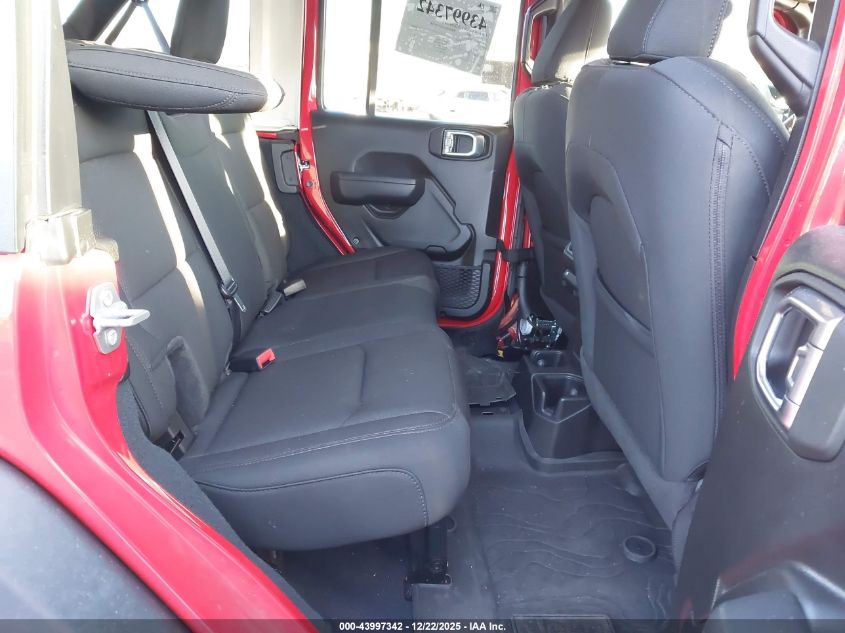 2022 Jeep Wrangler Unlimited Willys 4X4 VIN: 1C4HJXDG7NW201141 Lot: 43997342