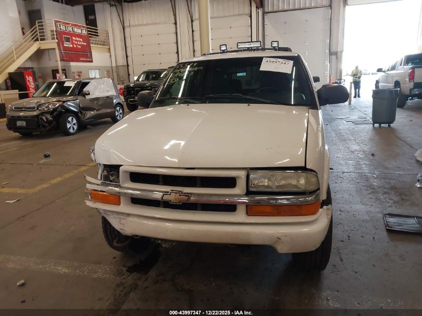 2004 Chevrolet Blazer Ls VIN: 1GNDT13X94K161732 Lot: 43997347