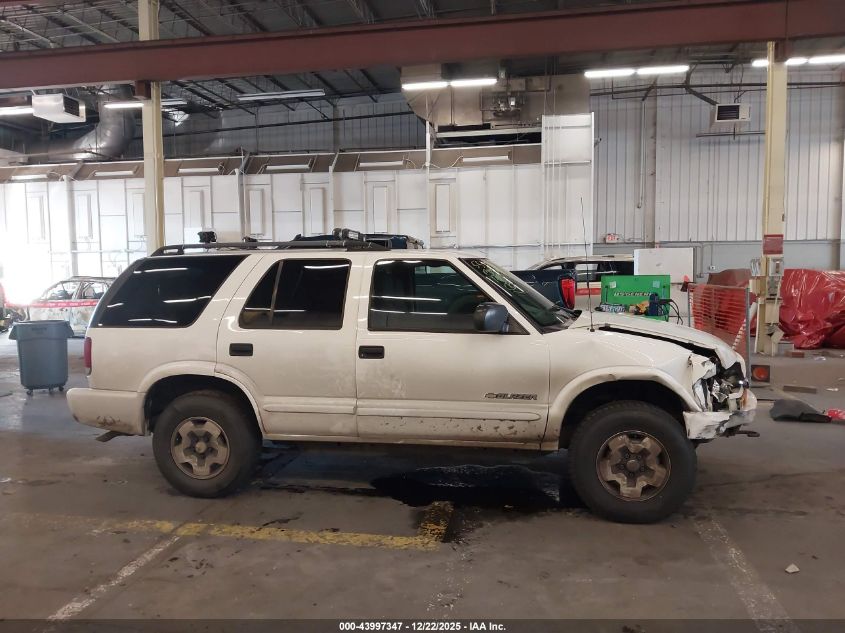 2004 Chevrolet Blazer Ls VIN: 1GNDT13X94K161732 Lot: 43997347