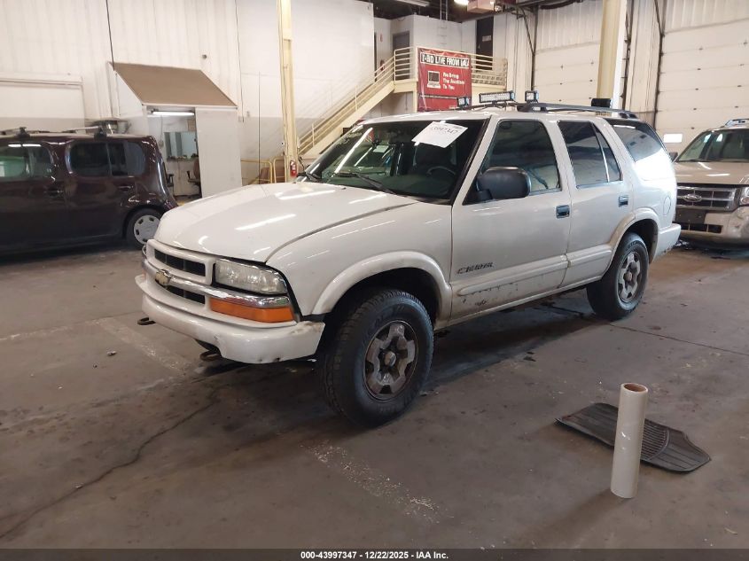 2004 Chevrolet Blazer Ls VIN: 1GNDT13X94K161732 Lot: 43997347