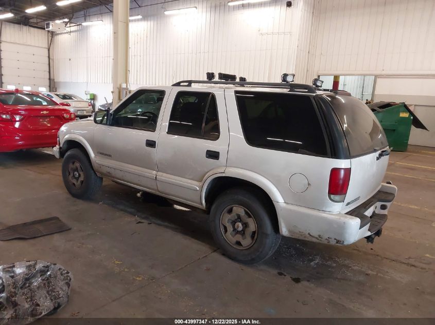 2004 Chevrolet Blazer Ls VIN: 1GNDT13X94K161732 Lot: 43997347