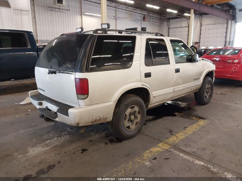 2004 Chevrolet Blazer Ls VIN: 1GNDT13X94K161732 Lot: 43997347