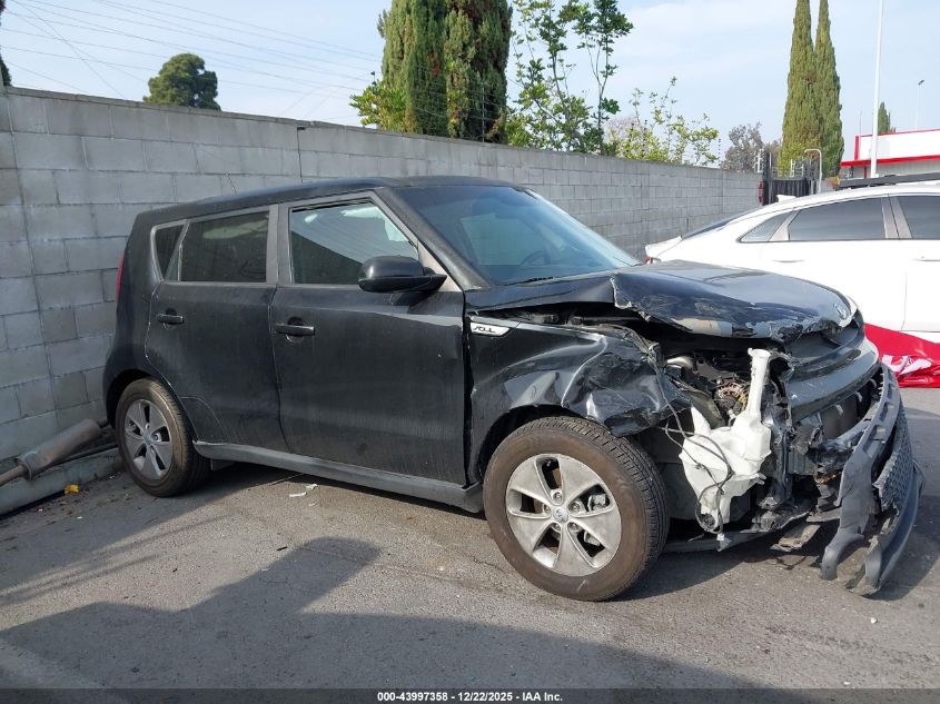 2016 Kia Soul VIN: KNDJN2A2XG7847174 Lot: 43997358