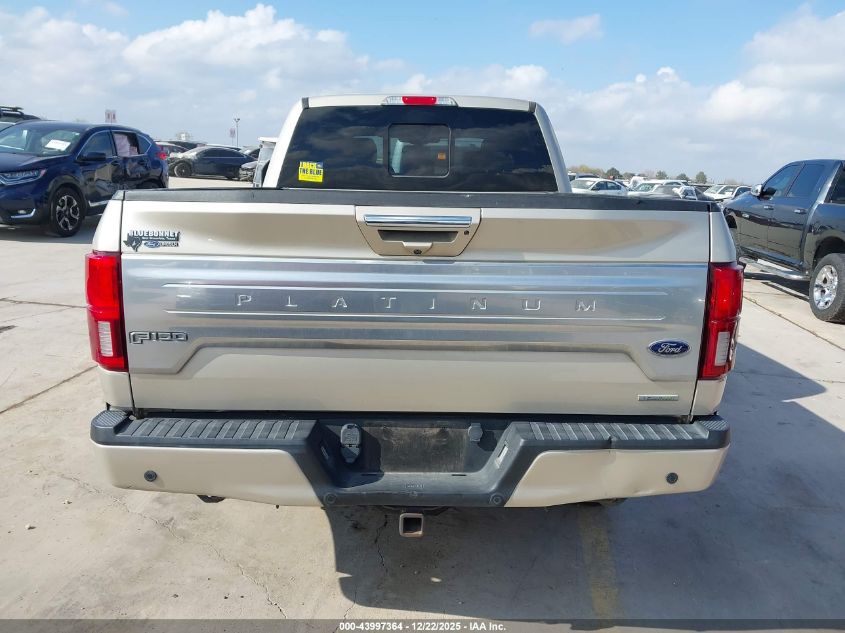 2018 Ford F-150 Platinum VIN: 1FTEW1CG6JFA62472 Lot: 43997364