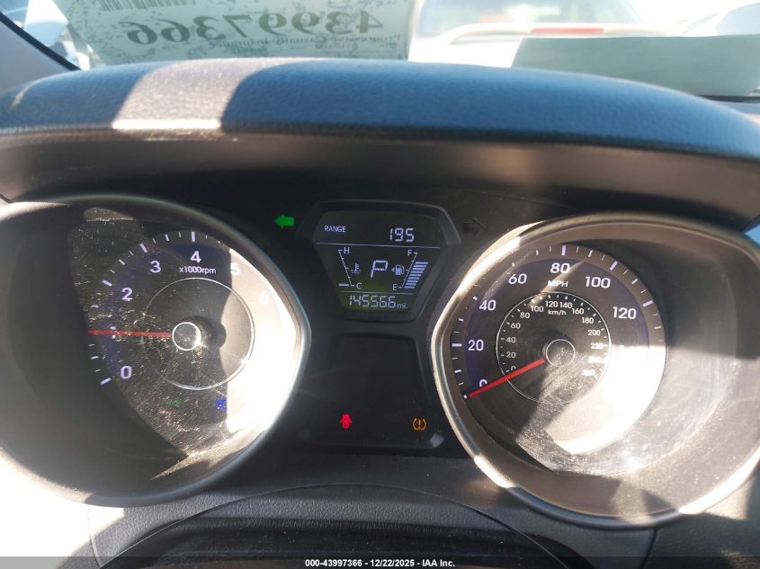 2016 Hyundai Elantra Se VIN: 5NPDH4AE7GH796111 Lot: 43997366