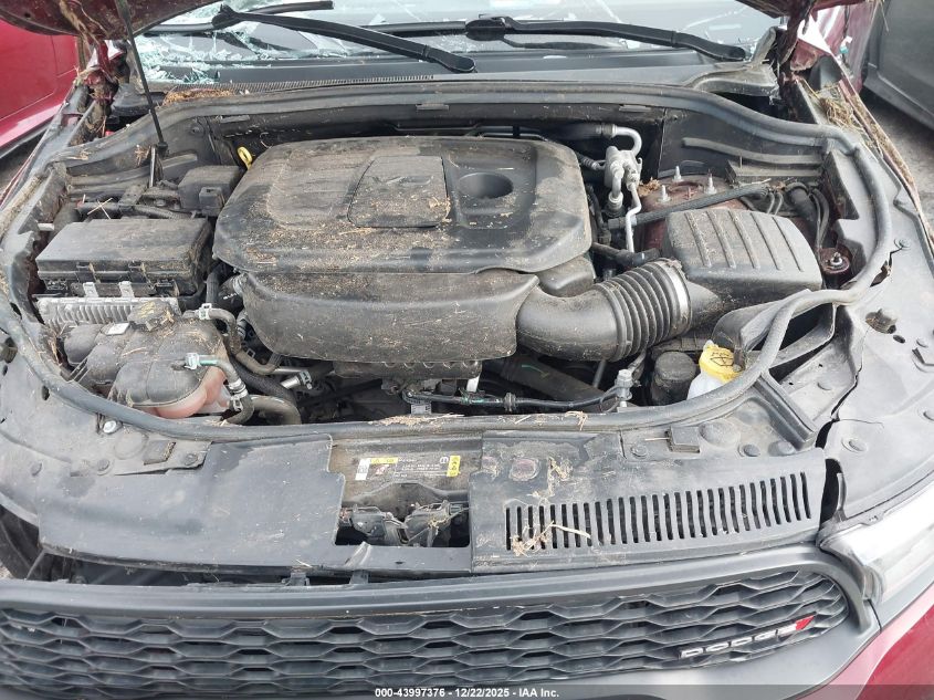 2021 Dodge Durango Gt Plus Awd VIN: 1C4RDJDG6MC750743 Lot: 43997376