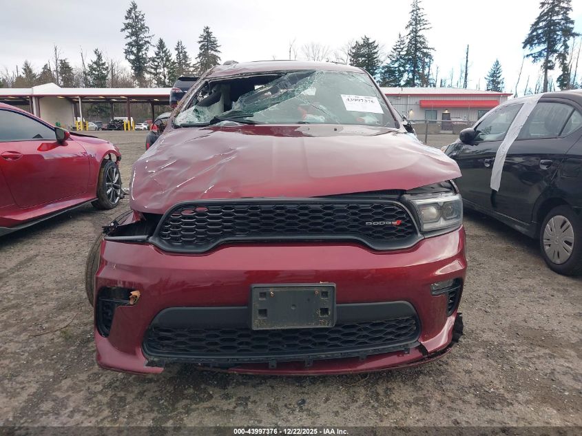 2021 Dodge Durango Gt Plus Awd VIN: 1C4RDJDG6MC750743 Lot: 43997376