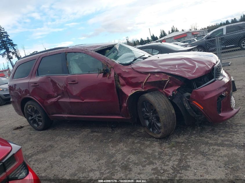 2021 Dodge Durango Gt Plus Awd VIN: 1C4RDJDG6MC750743 Lot: 43997376