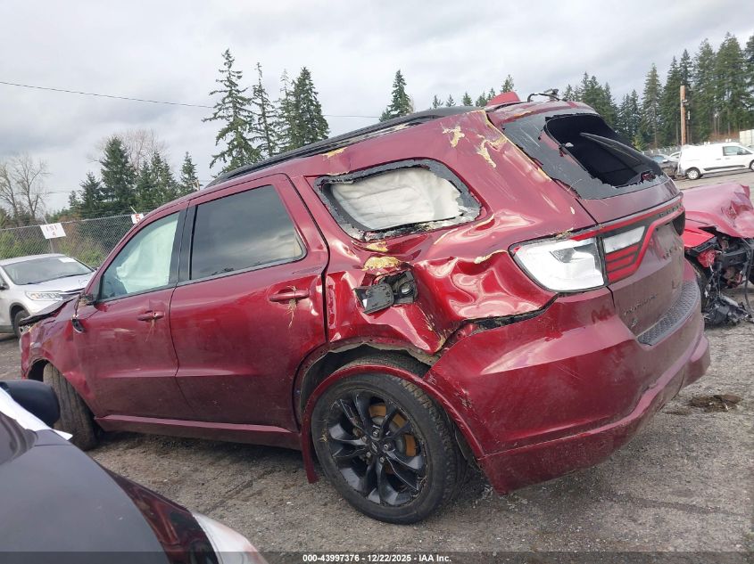 2021 Dodge Durango Gt Plus Awd VIN: 1C4RDJDG6MC750743 Lot: 43997376