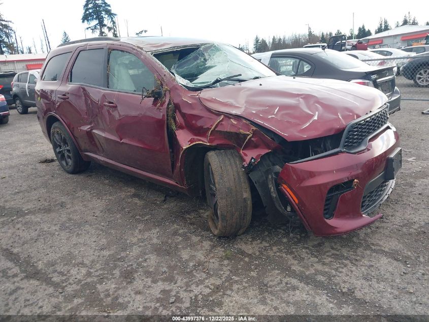 2021 Dodge Durango Gt Plus Awd VIN: 1C4RDJDG6MC750743 Lot: 43997376